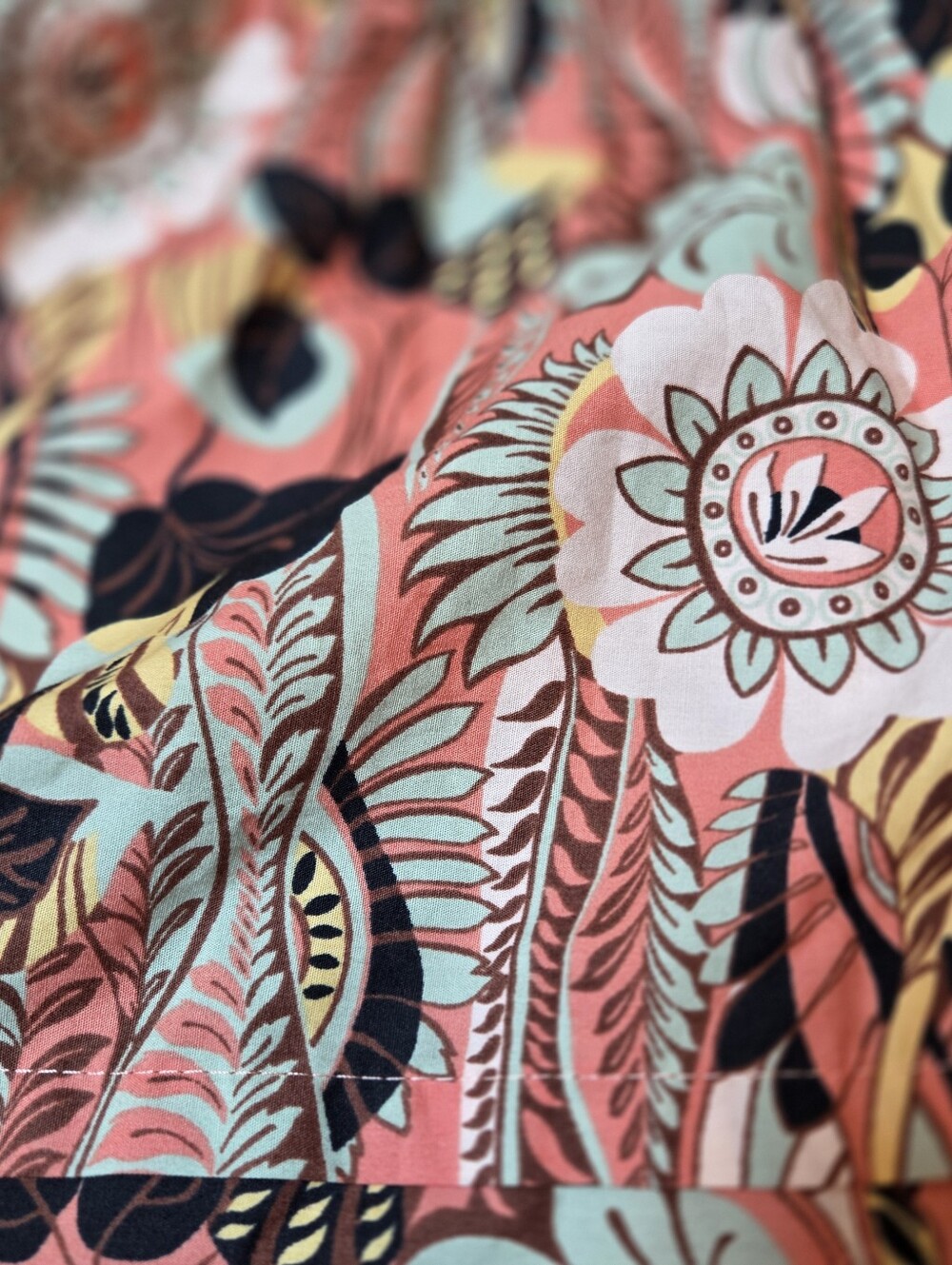Anthropologie Somerset Warm Motif Floral Tiered Maxi Dress Short Sleeve Sz M - Picture 12 of 12